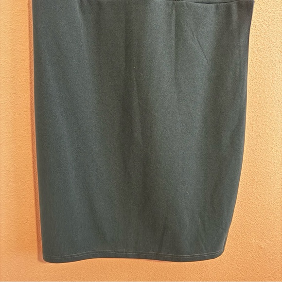 SHEIN Teal Green Ruffled Midi Dress Size 1X Never Worn NWOT - Picture 3 of 8